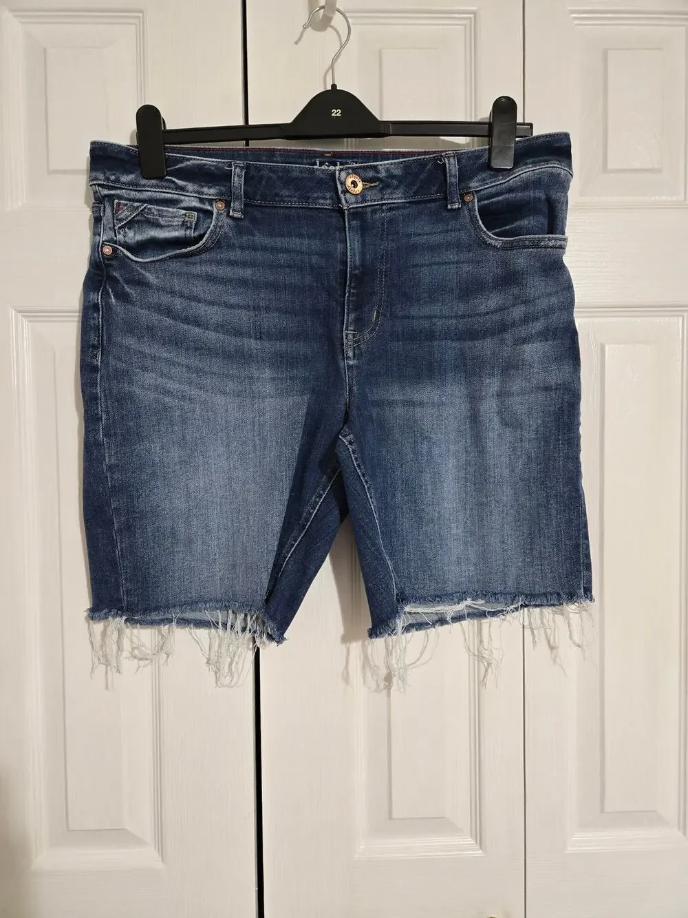 Edgely size 16 women's mid rise cut off shorts